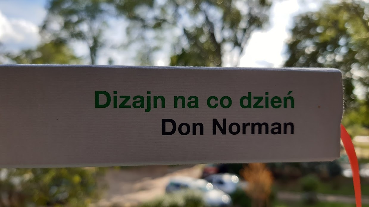 Dizajn na co dzień - Don Norman - recenzja książkiDizajn na co dzień - Don Norman - recenzja książki